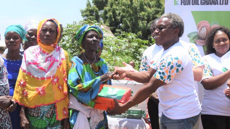 Upfield Partners Fuji Oil to Donate Shea Aggregation Warehouse and Safety Items to Women in Bongbini, Ghana