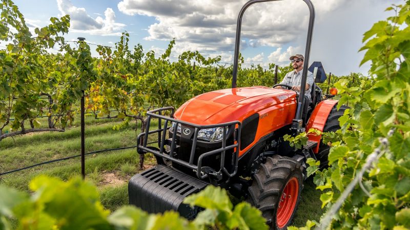Kubota Introduces Second Generation M5 Narrow Specialty Tractors