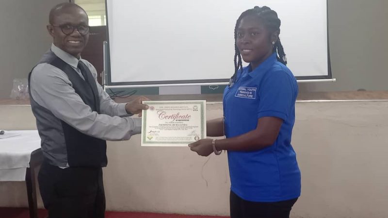 CRI Trains 26 West African youth on flour production