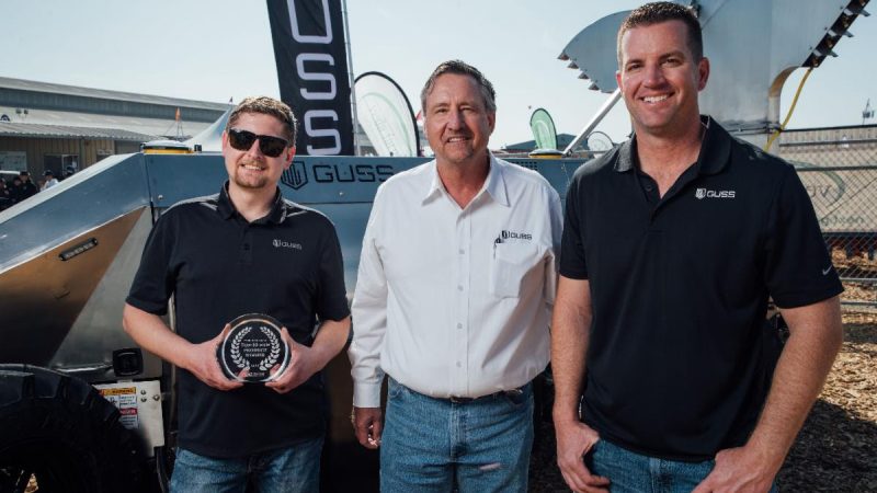 2022 World Ag Expo® Top-10 New Products Winner, GUSS Automation