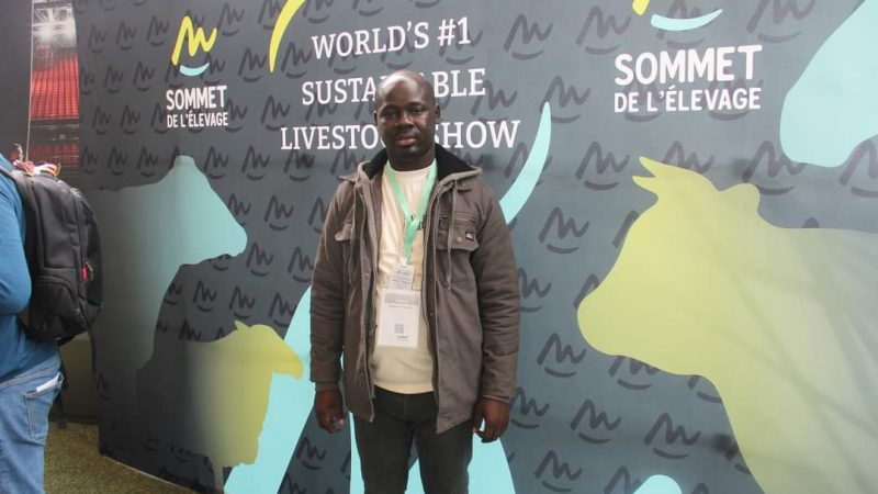 Richmond Frimpong attends world’s number-one sustainable livestock show in France