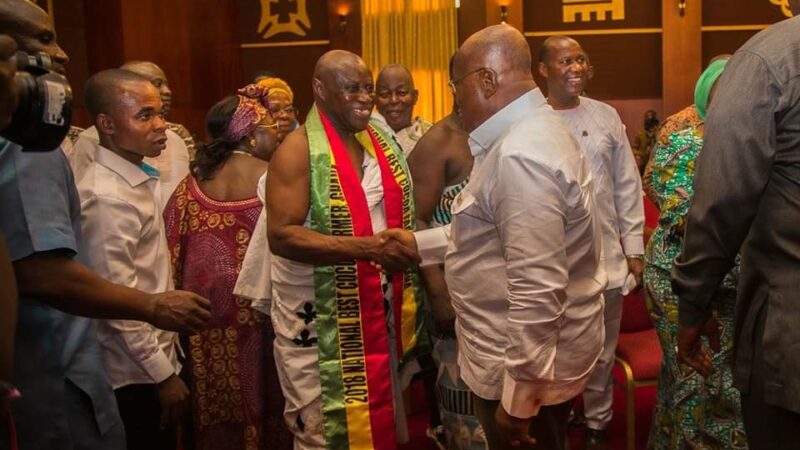 Nana Charles Gyamfi and President Akufo Addo