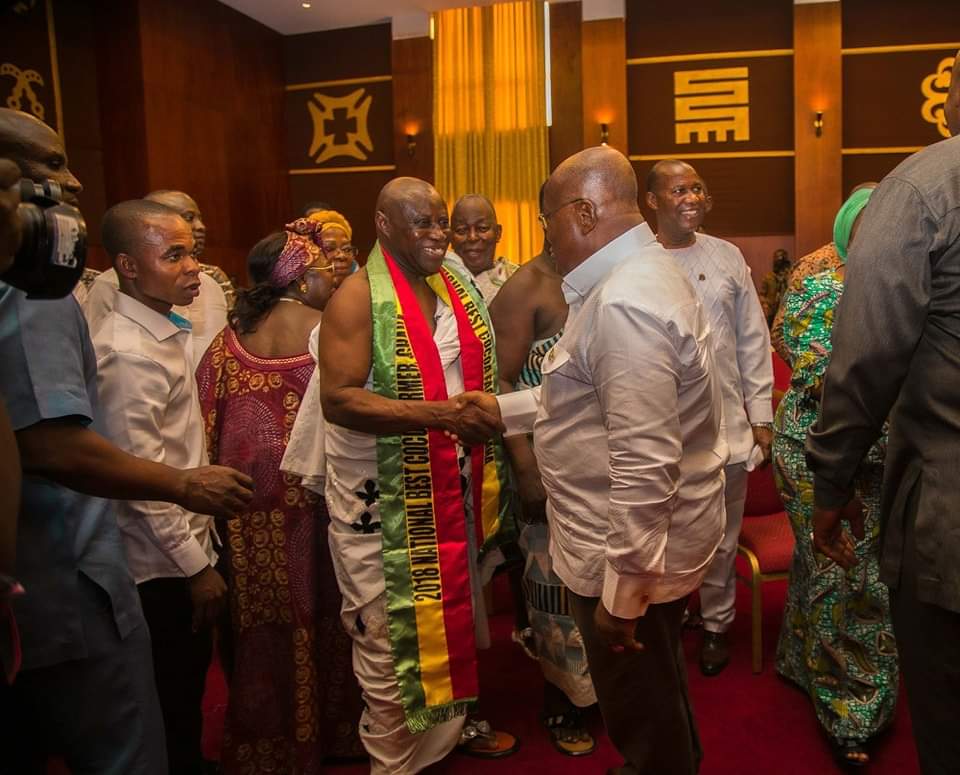 Nana Charles Gyamfi and President Akufo Addo