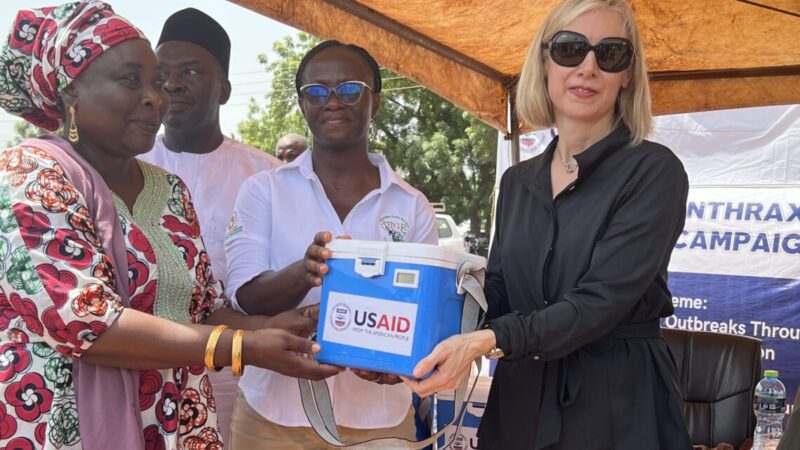 U.S. Donates Anthrax Vaccines to Protect Ghanaians and Livestock