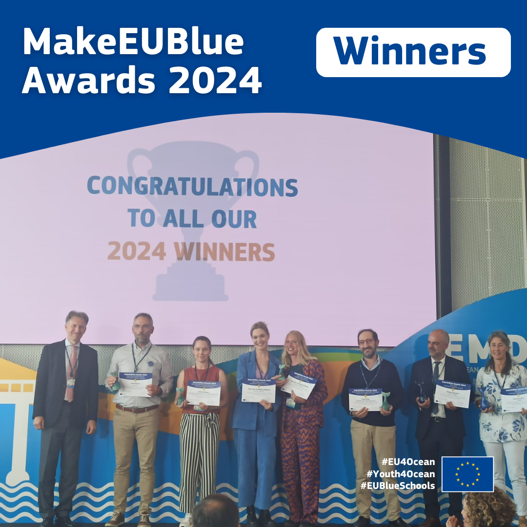 MakeEUBlue Awards: EU4Ocean Coalition recongnises inspiring ocean literacy initiatives