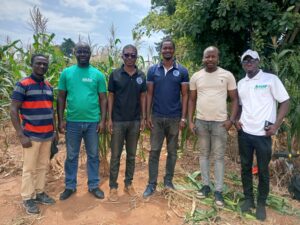 3 team leadersDr Kofi Frimpong Anin (Entomologist) Dr Yaw Danso (Nematologist) Mr Jerry Fenteng Asamoah (Mycologist)
