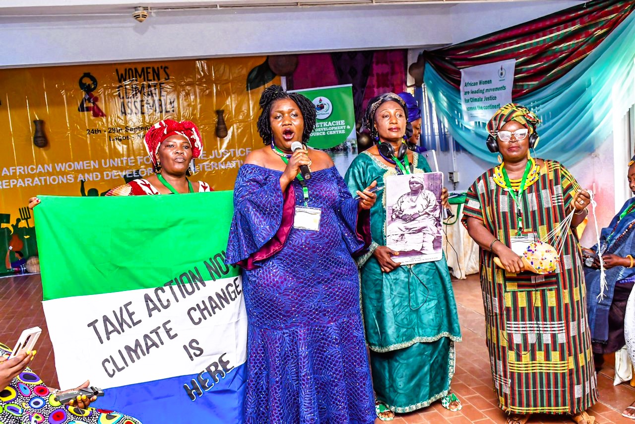Women’s Climate Assembly unites the struggles across West and Central Africa for climate justice