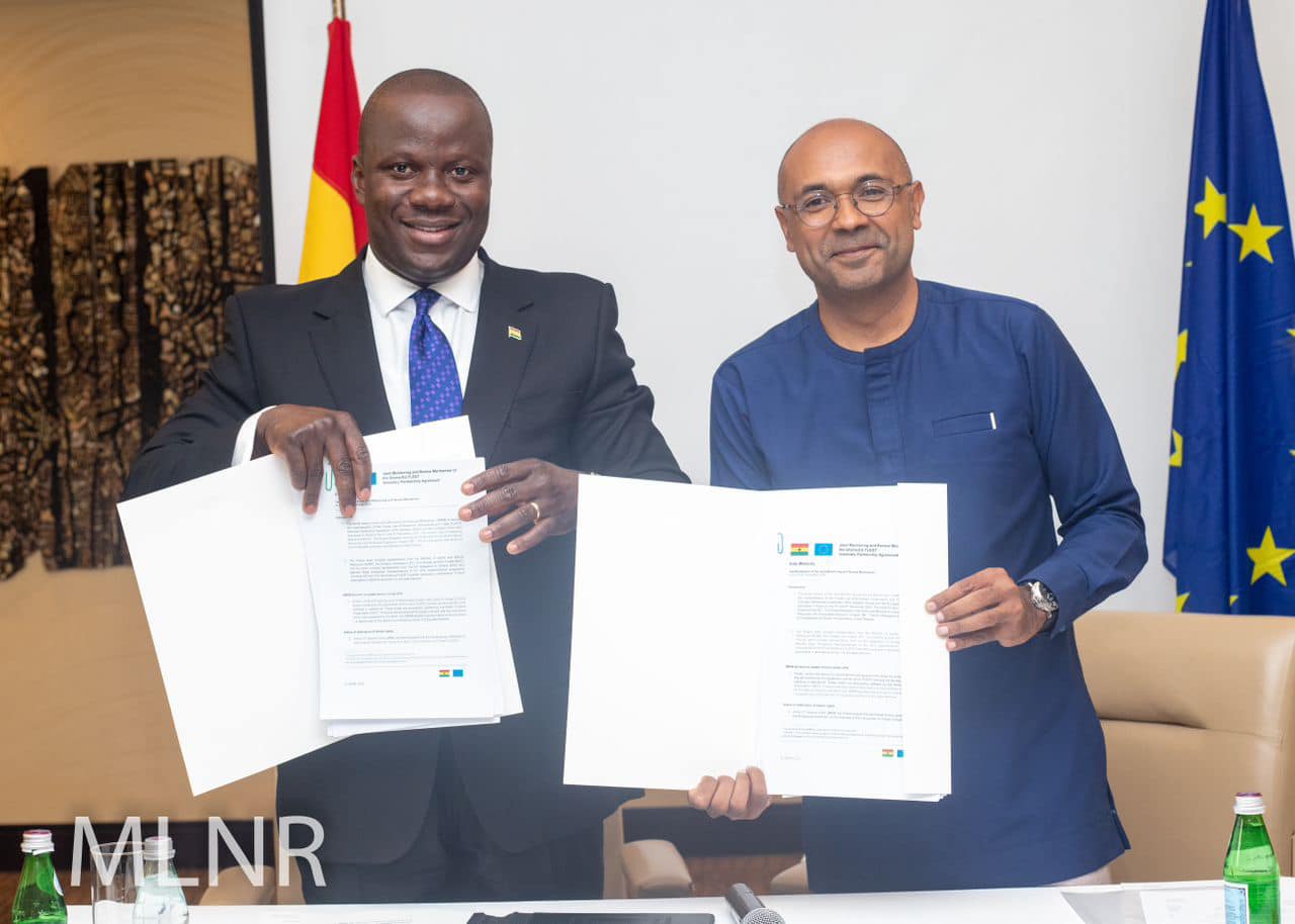 GHANA GOES LIVE ON JUNE 30 2025 FOR THE ISSUANCE OF FLEGT LICENSING-LANDS MINISTER