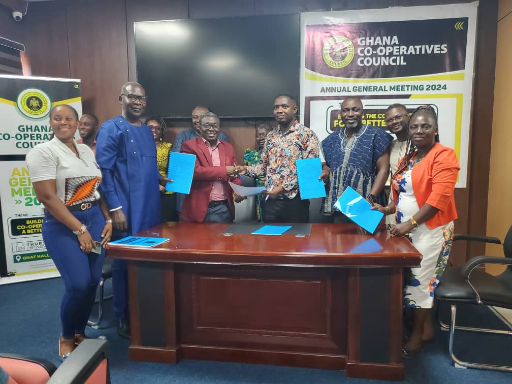 Ghana Co-operative Council reports growth at AGM, signs MOU to promote Cooperation among cooperatives for sustainable development and socioeconomic cohesion