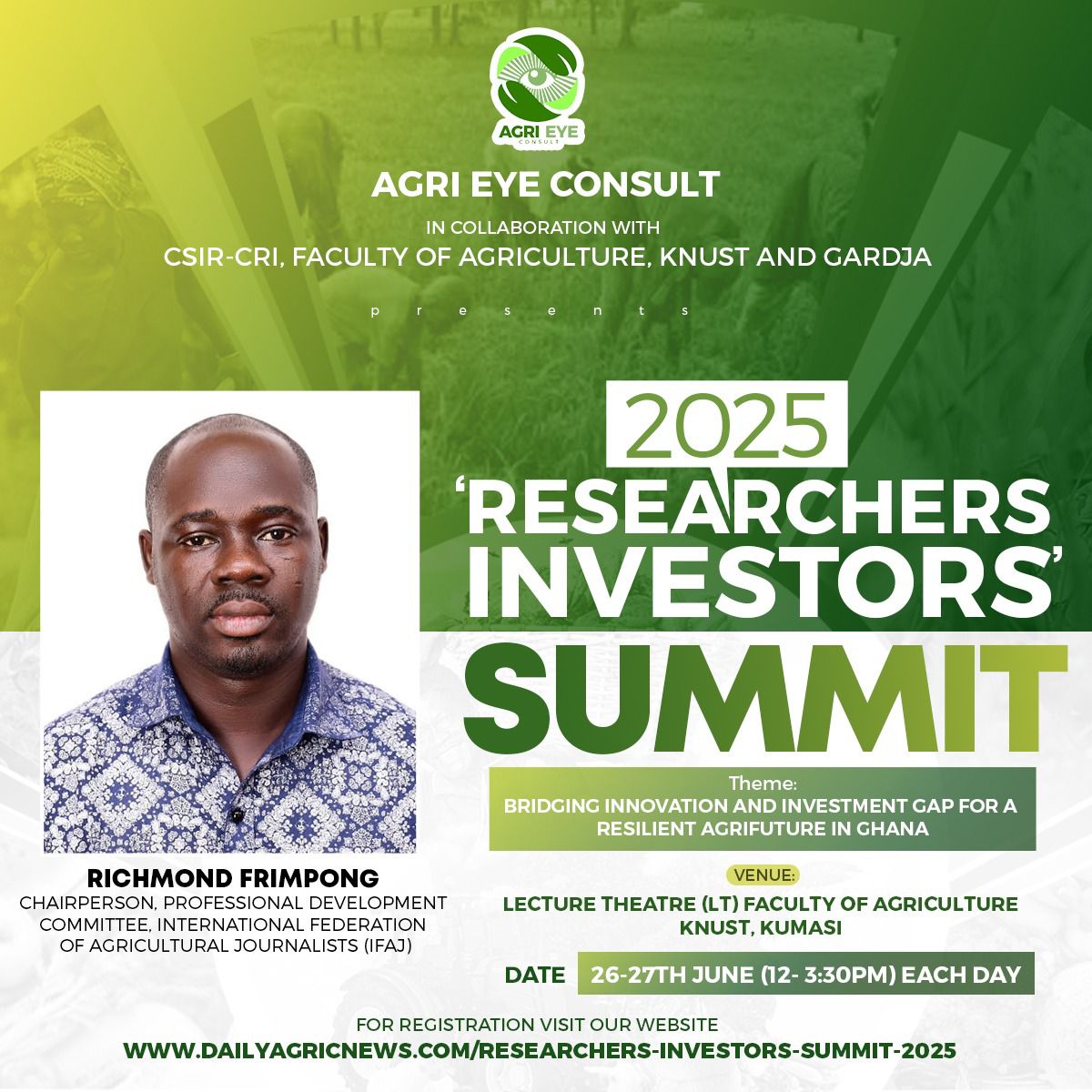 Grant Tax Holidays to Boost Agriculture Sector  in Ghana-Agri Eye Consult