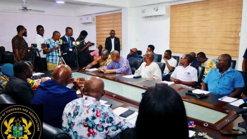 MINISTER ENGAGES MEDIA ON FISHERIES-RELATED ISSUES