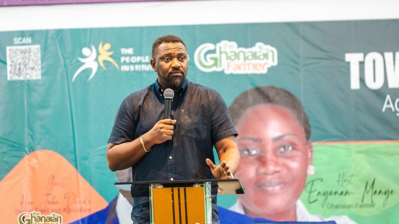Take Advantage Of Growing Opportunities In Agriculture – John Dumelo Tells Youth