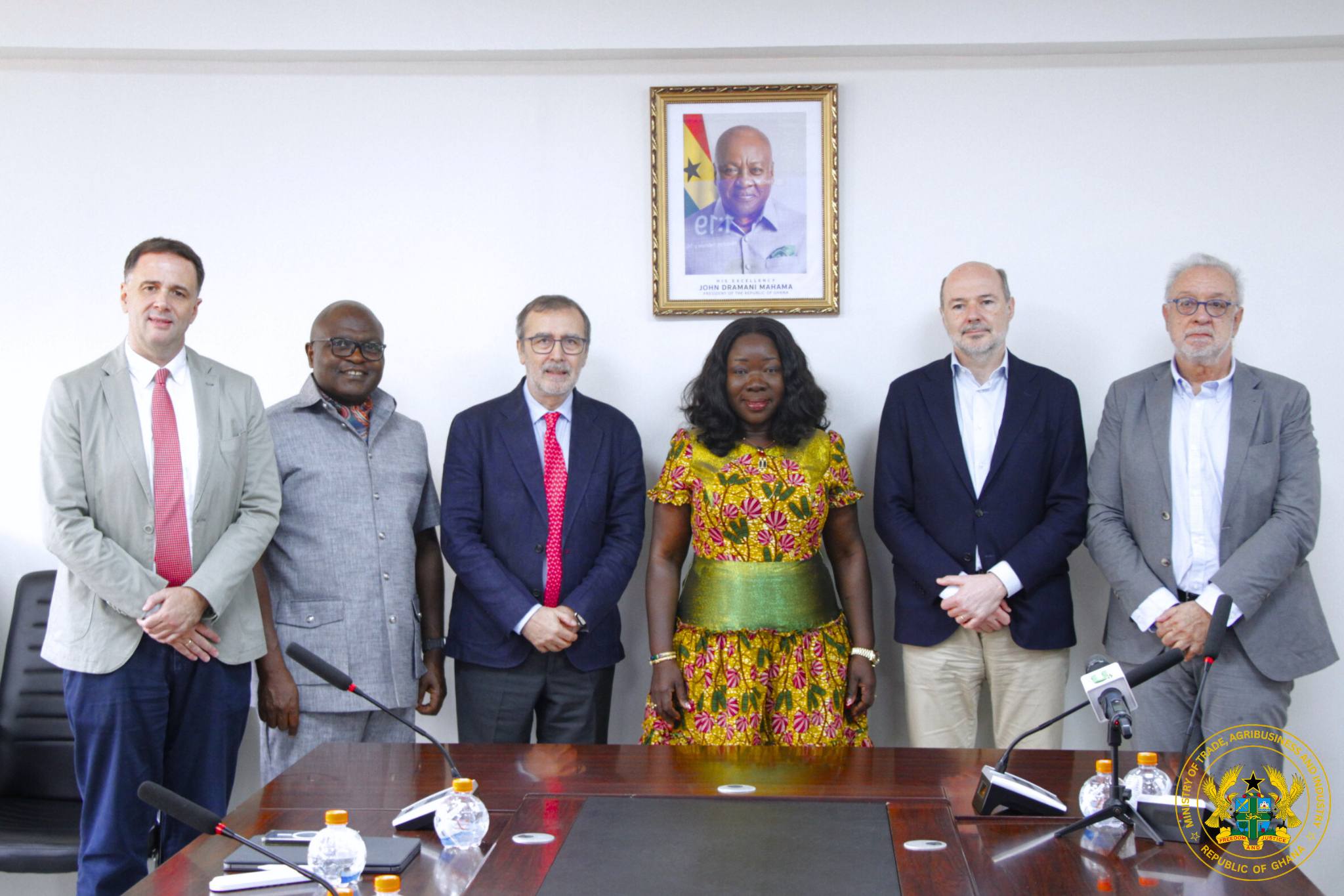 GHANA – SPAIN DEEPEN AGRIBUSINESS TIES AS GB FOODS CALLS ON TRADE MINISTER, UNVEILS 6,000-ACRE TOMATO PROJECT