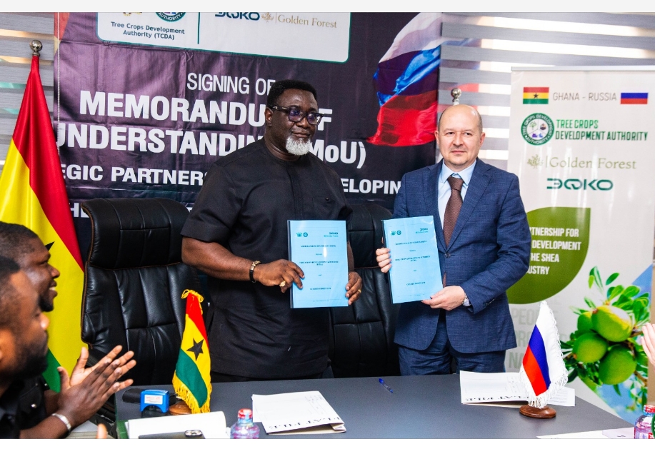 TCDA, Golden Forest sign MoU to boost Ghana’s shea industry