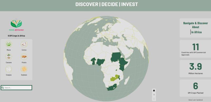 CONTINENTAL PORTAL LAUNCHED TO CENTRALIZATION AFRICA’S BIOTECH AND BIOSAFETY DATA